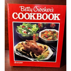 Vintage 1986 Betty Crocker's Cookbook Ring Binder First Printing Golden Press - Picture 1 of 9