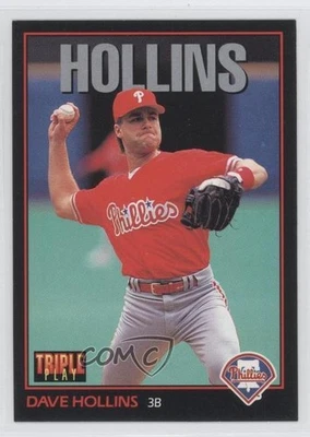 1993 Triple Play Dave Hollins #38 - Image 1 of 2