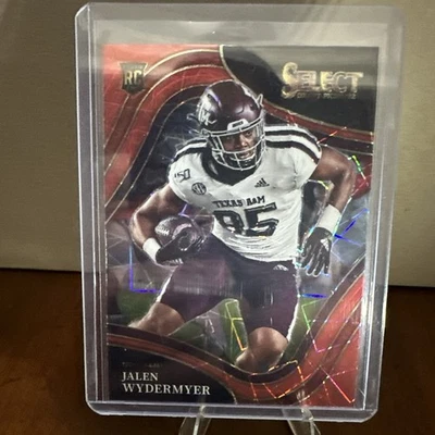 2022 Panini Select Draft Picks - FL Red Lazer Prizm #117 Jalen Wydermyer - Image 1 of 4