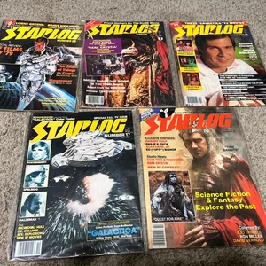 Starlog Magazine Lot Of 5 1980 - Imagen 1 de 6