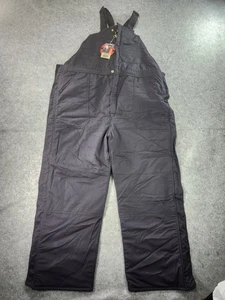 Bulwark Protective Apparel Overalls Mens XL Flame Resistant Thermal Lined Blue - Picture 1 of 15