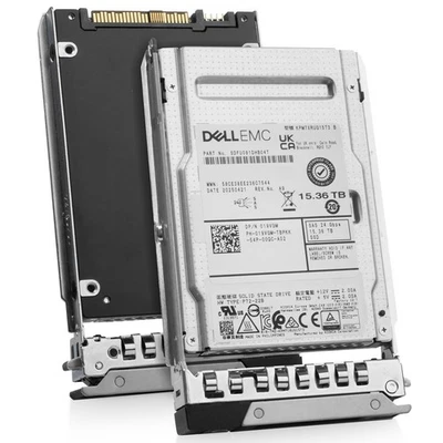 Dell SAS-4 24Gb/s 2.5" PowerEdge SSD G16 Tray - 1.92TB, 3.84TB, 7.68TB, 15.36TB - Image 1 of 4