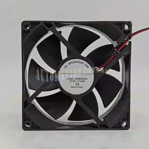 Ventilador de refrigeración de servidor de 2 hilos 1 pieza nuevo YDH9025S24 DC 24V 0,25A 90x90x25 mm - Imagen 1 de 2