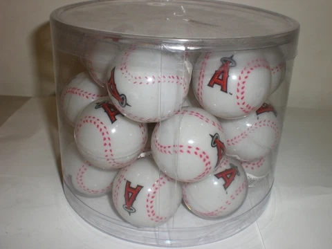 Forever Collectibles LA Angels 24 pc Bouncy Balls "NEW" Cover