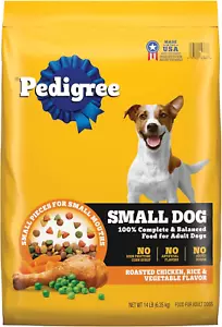 Complete Nutrition Small Dog Dry Food, Chicken & Rice Flavor, 14 lb Bag - Picture 1 of 12
