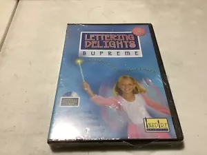 Lettering Delights Supreme CD Rom PC Brand New - Picture 1 of 3