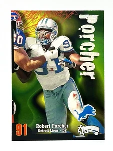 1998 SkyBox Thunder Rave #86 Robert Porcher 120/150 Detroit Lions - Picture 1 of 2