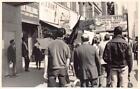 RPPC CHARLTON HESTON FILM NEW YORK CITY AGFA ECHTES FOTO POSTKARTE (um 1967-70)