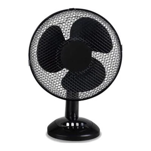 12" OSCILLATING ELECTRIC DESK FAN 12 INCH 3 SPEED SILENT PORTABLE HOME OFFICE - Picture 1 of 6