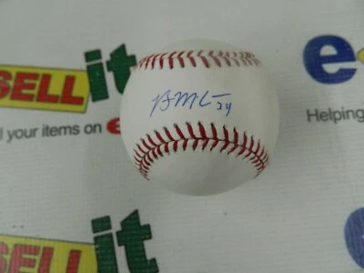 Brian McCann- Autographed baseball Comes With MLB COA - Image 1 of 4