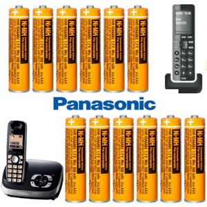 Panasonic NI-MH AAA Rechargeable Battery 550mah 1.2V Cordless Phones Batteries