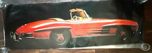 GIANT! 1960 Mercedes-Benz 300SLR poster - Picture 1 of 9