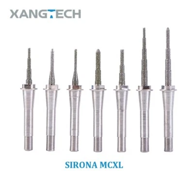 XANGTECH Cerec MCXL Wet Milling Burs Step Bur 12S Cylinder Pointed Bur 12S CAD CAM Tools