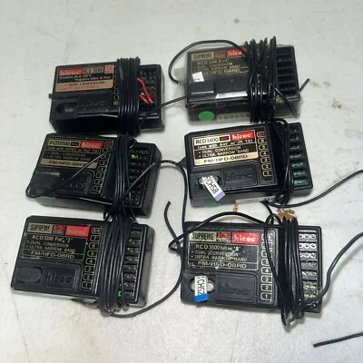 Vintage LOT of 6 HiTec Supreme Recievers - Image 1 of 4