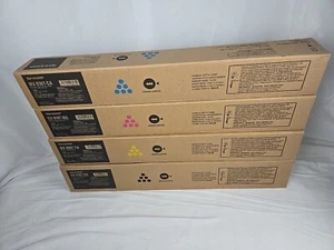 Genuine Sharp MX-61NT-BA, MX-61NT-CA, MX-61NT-MA, MX-61NT-YA Full CMYK Toner Set - Afbeelding 1 van 10