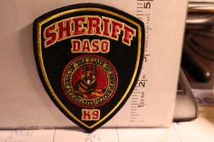 police patch  DASCO K9 SHERIFF NEW MEXICO - Picture 1 of 1