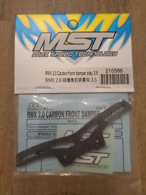 MST RMX2.0 S Parts / RMX 2.0 Carbon Upper FRONT Shock Tower Damper Stay 3.5 - Image 1 of 2