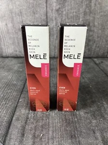 (2X) Mele Enhance Even Dark Spot Control siero viso per pelle ricca di melanina 1 oncia - Foto 1 di 2