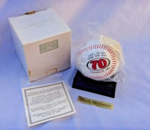 FIRMA CONMEMORATIVA DE BÉISBOL AVON MARK MCGWIRE  - Imagen 1 de 7
