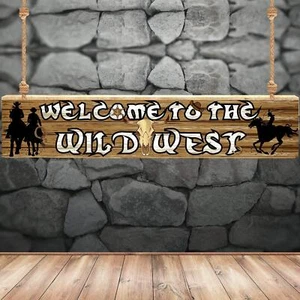 Western Party Decoration Supplies Western Cowboy Themed Banner Supplies Weste... - Picture 1 of 6