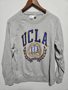 Sudadera H&M Gris UCLA Mangas Largas Talla Mediana - Imagen 1 de 4