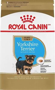 Royal Canin Breed Health Nutrition Yorkshire Terrier Puppy Dry Dog Food, 2.5-lb