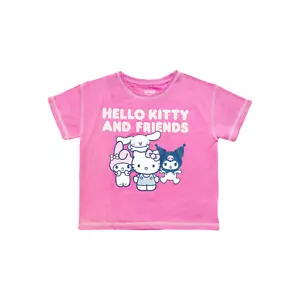 Hello Kitty and Friends - Girls Graphic Short Sleeve T-Shirts - Sizes 4-16 - New - Picture 1 of 2