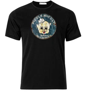 Piggly Wiggly Service - Graphic Cotton T Shirt Short & Long Sleeve - Picture 1 of 5