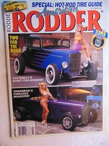 AMERICAN RODDER Magazine Oct 1990 Vintage Rods - Picture 1 of 1