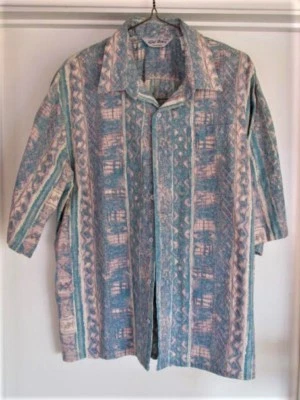  Vintage Da Vinci of California Hawaiian Style Shirt Made USA XXL 100% Cotton  - Image 1 of 4