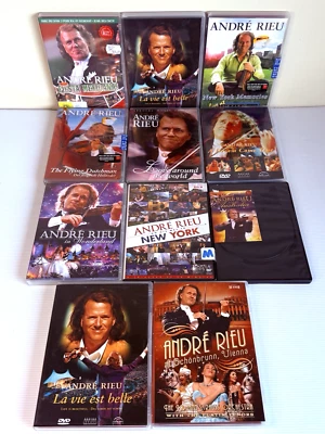 Andre Rieu x 11 DVD Collection Bundle All Region 0 Worldwide - Image 1 of 4