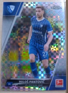 Milos Pantovic X-Fractor /250 - VFL Bochum - Topps Chrome Bundesliga 2021-22 - Bild 1 von 3