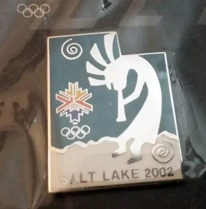 Salt Lake 2002 Olympic Winter Games Pin Souvenir Official Licensed Pinback Mint! - Picture 1 of 6