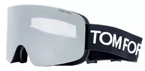 Tom Ford Interchangeable Lens Ski Goggles TF1124 01C Black FT1124 - Picture 1 of 2
