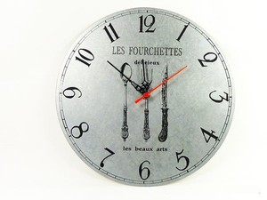 HEIM Wanduhr "Besteck" Ø 34cm