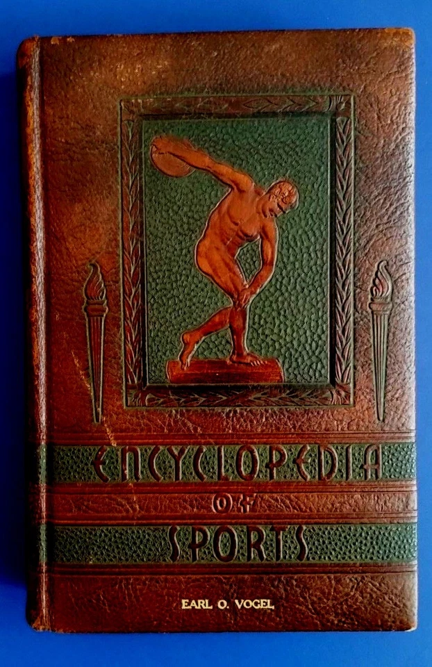 Encyclopedia of Sports 1944 Frank G Menke  Vintage Book Foto 1 de 4