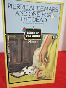 Pierrre Audemars AND ONE FOR THE DEAD A Monsieur Pinaud Mystery DELL PB 1975 - Picture 1 of 4