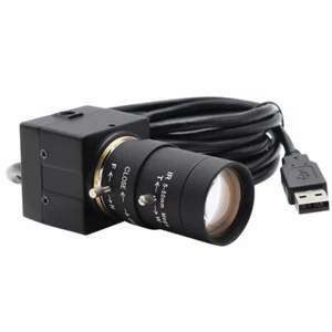 ELP 5-50mm Varifocus Lens 30fps Webcamera 4K MJPEG HD USB2.0 Camera for Windows - Picture 1 of 9