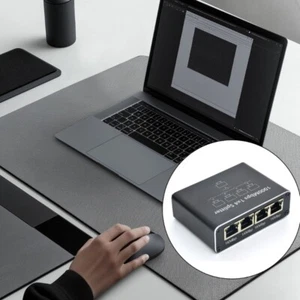 1 to 2 3 4 Gigabit Networking Interfaces Splitter 1000Mbps for Enhanceds - Afbeelding 1 van 11