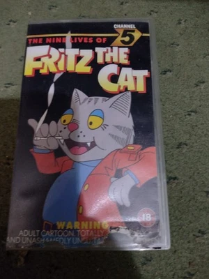 Fritz The Cat - VHS - The Nine Lives Of Fritz The Cat - Image 1 of 4