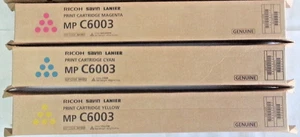 Oryginalny toner Ricoh Savin Lanier 3pk MP C6003 MP C5503 MP C4503 MP C6004 - Zdjęcie 1 z 1