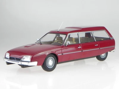 Citroen CX 2200 Super Break oscura rojo coche en miniatura 18086 MCG 1:18 - Imagen 1 de 4