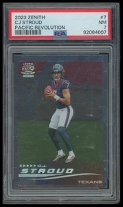 2023 Panini Zenith #7 C.J. Stroud Pacific Revolution PSA 7 - Bild 1 von 2