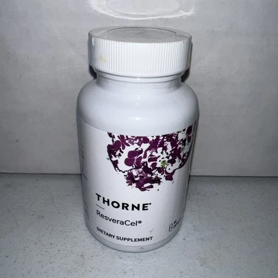 Suplemento dietético THORNE ResveraCel - 60 cápsulas - caducidad 12/26 sellado Foto 1 de 3