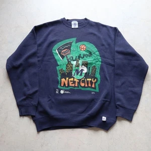 LOGO7 NBA Dallas Mavericks Sweatshirt L Purple Minor Flaws - Picture 1 of 16