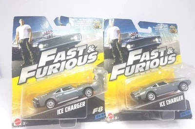 Fast and Furious F8 Ice Charger 1:55 Scale Furious Edition 23/32 Mattel 2016 - Image 1 of 4