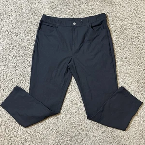 Fabletics Herren Hose 36x30 Schwarz 5 Pocket Stretched Chino Top Zustand - Bild 1 von 7