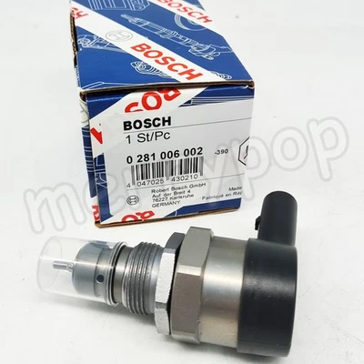 0281006002 Fuel Rail Pressure Regulator Relief Valve For Audi Seat VW 057130764H Foto 1 de 4
