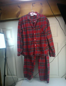 Pigiama donna The Vermont Country Store medio a quadri in flanella set 2 pezzi - Foto 1 di 5