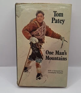 One Mans Mountain Tom Patey Mountain Climbing Book - Imagen 1 de 7